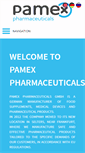 Mobile Screenshot of pamexpharma.com